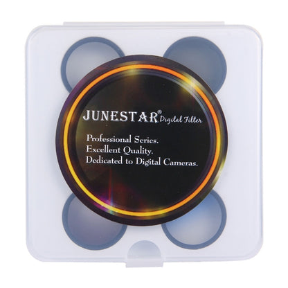 JUNESTAR 6 in 1 Professional 34mm Lens Filter(CPL + UV + Gradual Red + Gradual Orange + Gradual Blue + Gradual Grey) for DJI Phantom 3 & 4 - Phantom Lens Filter by JSR | Online Shopping South Africa | PMC Jewellery | Buy Now Pay Later Mobicred