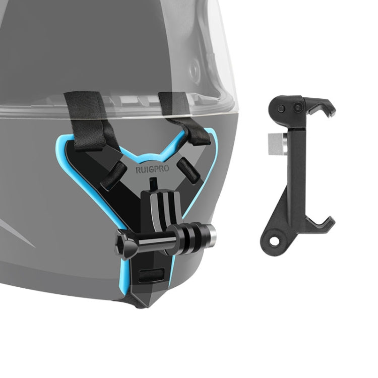 Helmet Belt Mount + Phone Clamp Mount for GoPro, Insta360, DJI and Other Action Cameras - Helmet Mount by RUIGPRO | Online Shopping South Africa | PMC TechLife | Buy Now Pay Later Mobicred