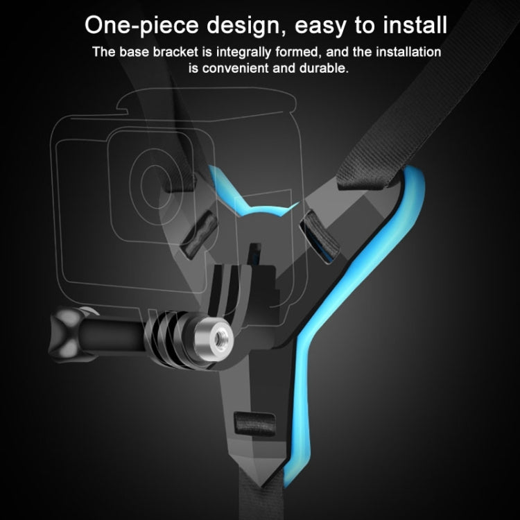 Helmet Belt Mount + Phone Clamp Mount for GoPro, Insta360, DJI and Other Action Cameras - Helmet Mount by RUIGPRO | Online Shopping South Africa | PMC TechLife | Buy Now Pay Later Mobicred