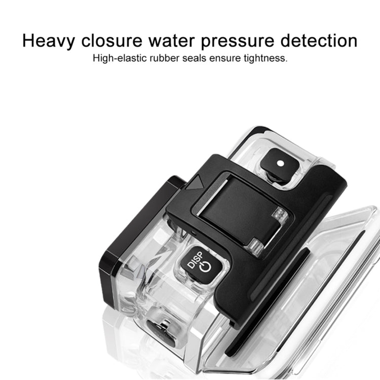 60m Underwater Waterproof Housing Diving Case for DJI Osmo Action(Transparent) -  by PMC Jewellery | Online Shopping South Africa | PMC Jewellery | Buy Now Pay Later Mobicred