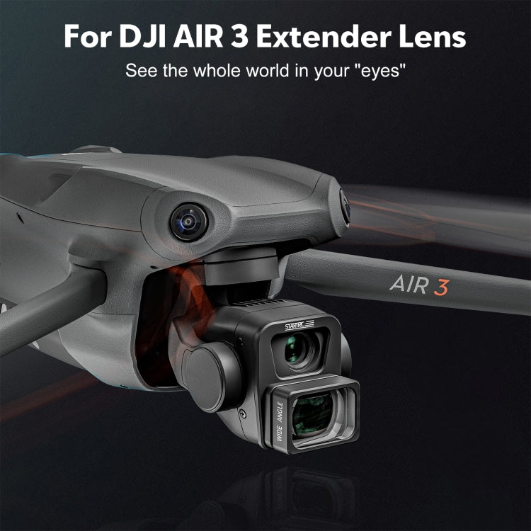 For DJI Air 3 STARTRC Drone Wide-Angle Lens Filter - Lens Filter by STARTRC | Online Shopping South Africa | PMC Jewellery | Buy Now Pay Later Mobicred