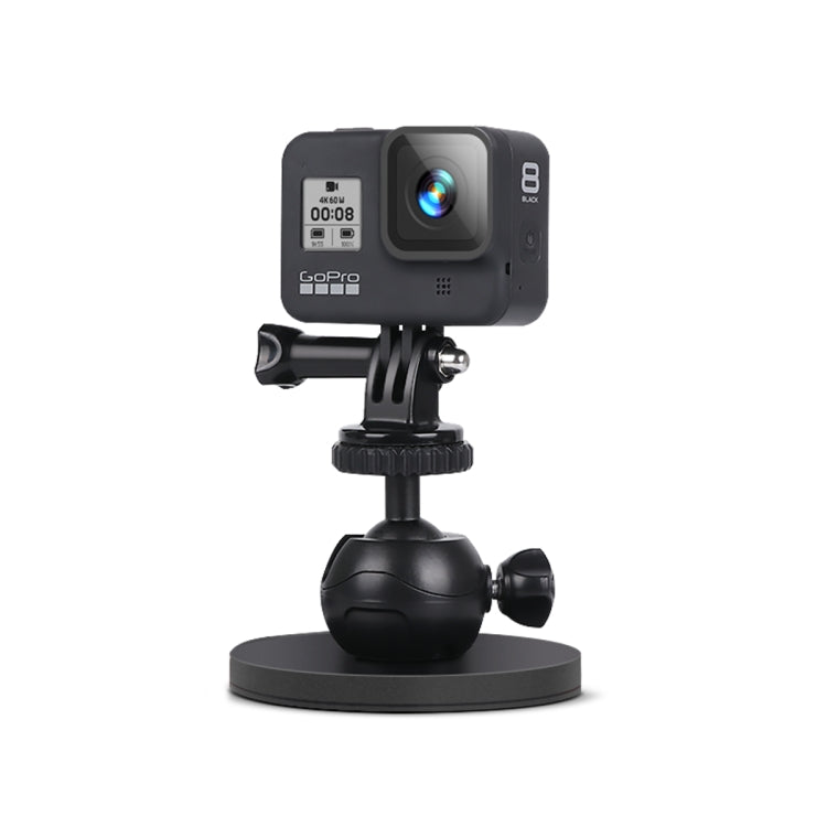 Car Suction Cup Mount Bracket for GoPro Hero11 Black / HERO10 Black / HERO9 Black / HERO8 Black /7 /6 /5 /5 Session /4 Session /4 /3+ /3 /2 /1, Xiaoyi and Other Action Cameras, Style: Single Suction Cup(Black) - Holder by PMC Jewellery | Online Shopping South Africa | PMC Jewellery | Buy Now Pay Later Mobicred