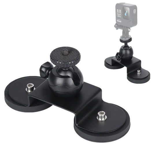 Car Suction Cup Mount Bracket for GoPro Hero11 Black / HERO10 Black / HERO9 Black / HERO8 Black /7 /6 /5 /5 Session /4 Session /4 /3+ /3 /2 /1, Xiaoyi and Other Action Cameras,, Size: M(Black) - Holder by PMC Jewellery | Online Shopping South Africa | PMC Jewellery | Buy Now Pay Later Mobicred