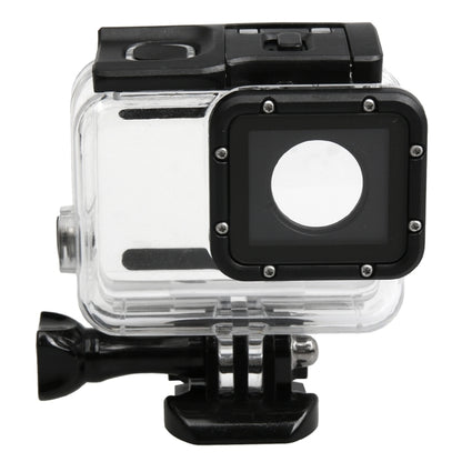 For GoPro HERO5 30m Waterproof PC & ABS Housing Protective Case + Touch Back Cover with Buckle Basic Mount & Long Screw, Backcover Size: 7 x 6 cm - Waterproof Cases by PMC Jewellery | Online Shopping South Africa | PMC Jewellery | Buy Now Pay Later Mobicred