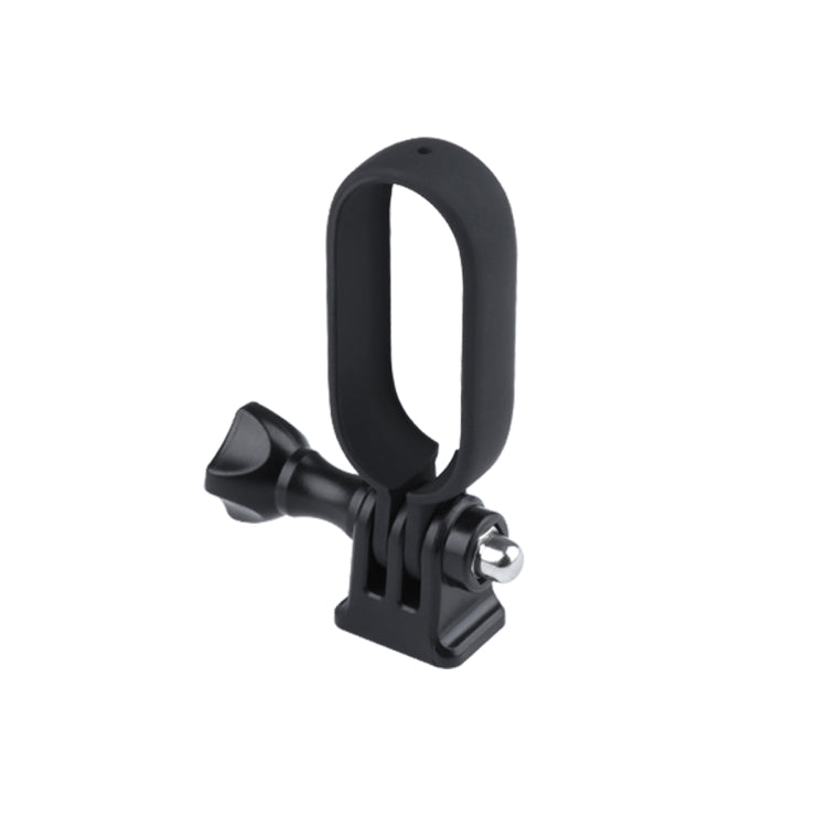 Plastic Protective Frame Mount Cage with Tripod Base Adapter for Insta360 GO 2(Black) - Mount & Holder by PMC Jewellery | Online Shopping South Africa | PMC Jewellery | Buy Now Pay Later Mobicred