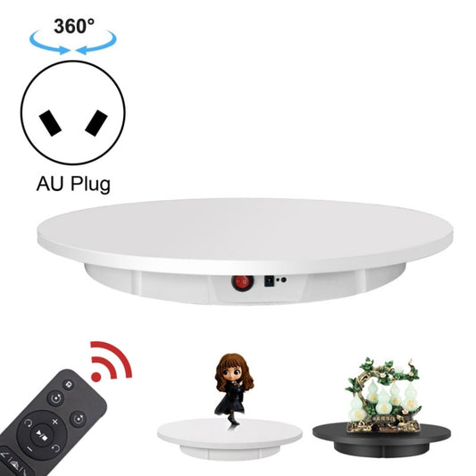 60cm Electric Rotating Display Stand Props Turntable, Load: 100kg, Plug-in Power, AU Plug(White) -  by PMC Jewellery | Online Shopping South Africa | PMC Jewellery | Buy Now Pay Later Mobicred