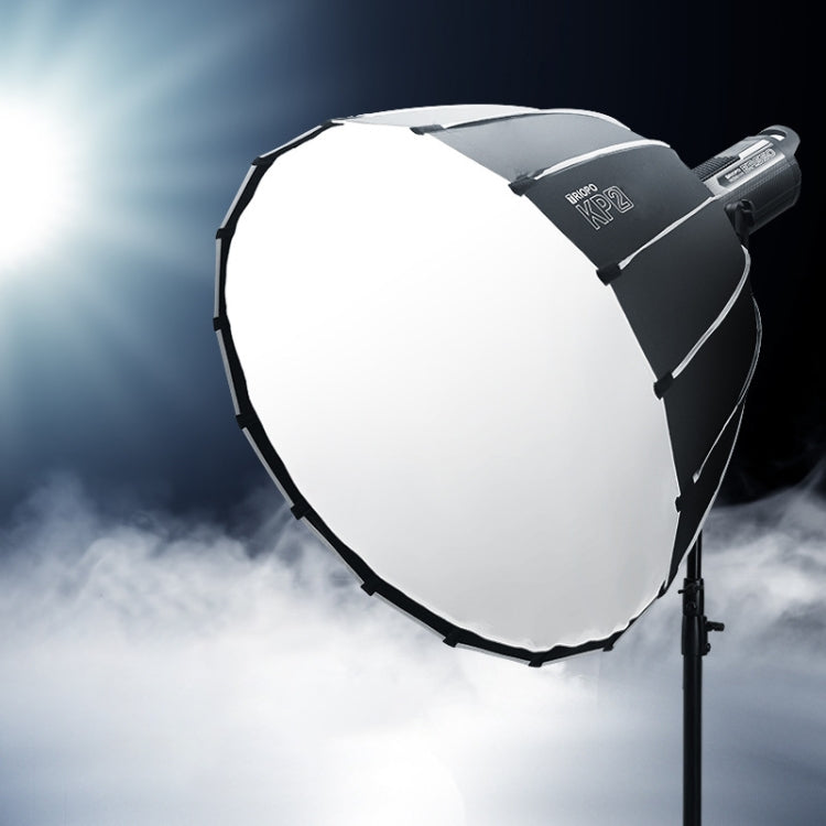 TRIOPO KP2-120 120cm Speedlite Flash Deep Parabolic Softbox Bowens Mount Diffuser(Black) - free shipping - PMC TechLife - Order now!