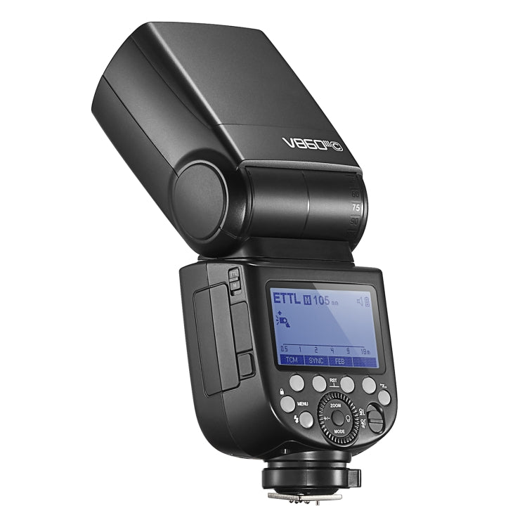Godox V860 III-C 2.4GHz Wireless TTL II HSS Flash Speedlite for Canon(Black) - free shipping - PMC TechLife - Order now!
