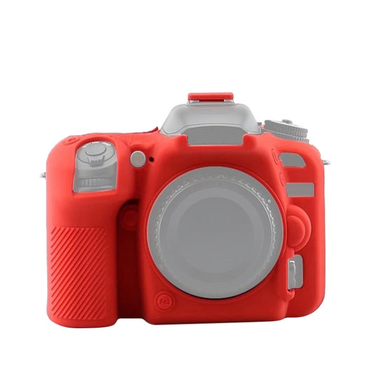 Soft Silicone Protective Case for Nikon D7500(Red) - Protective Case by PMC Jewellery | Online Shopping South Africa | PMC Jewellery | Buy Now Pay Later Mobicred