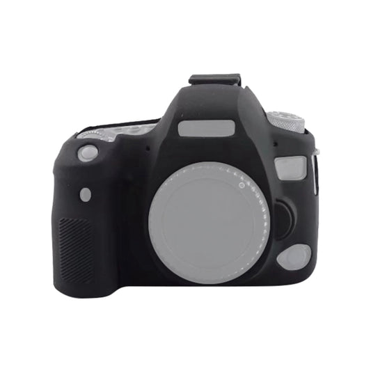 For Canon EOS 6D Mark II Soft Silicone Protective Case (Black) - Protective Case by PMC Jewellery | Online Shopping South Africa | PMC Jewellery | Buy Now Pay Later Mobicred