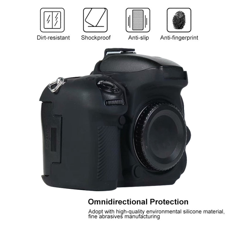 For Nikon D600 / D610 Soft Silicone Protective Case(Yellow) - Protective Case by PMC TechLife | Online Shopping South Africa | PMC TechLife | Buy Now Pay Later Mobicred