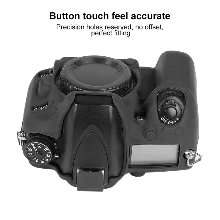 For Nikon D600 / D610 Soft Silicone Protective Case(Yellow) - Protective Case by PMC TechLife | Online Shopping South Africa | PMC TechLife | Buy Now Pay Later Mobicred