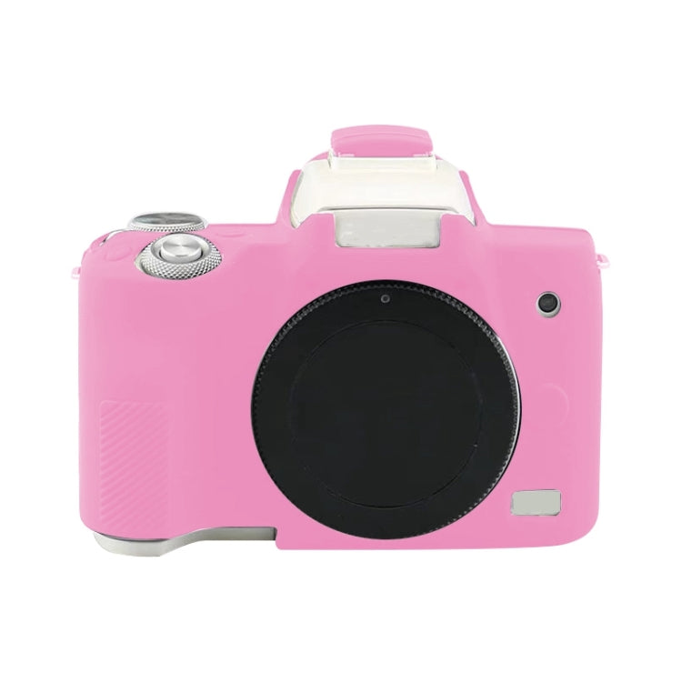 For Canon EOS M50 Mark II / M50 II Soft Silicone Protective Case(Rose Red) - Protective Case by PMC TechLife | Online Shopping South Africa | PMC TechLife | Buy Now Pay Later Mobicred
