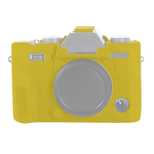 For FUJIFILM X-T30 Soft Silicone Protective Case(Yellow) - Protective Case by PMC Jewellery | Online Shopping South Africa | PMC Jewellery | Buy Now Pay Later Mobicred