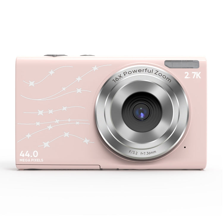 DC402 2.4 inch 44MP 16X Zoom 1080P Full HD Digital Camera Children Card Camera, AU Plug(Pink) - Children Cameras by PMC Jewellery | Online Shopping South Africa | PMC Jewellery | Buy Now Pay Later Mobicred