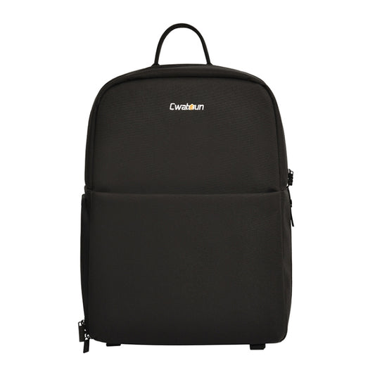 CADeN Camera Layered Laptop Backpacks Large Capacity Shockproof Bags, Size: 42 x 17 x 30cm (Black) - Backpack by CADeN | Online Shopping South Africa | PMC Jewellery | Buy Now Pay Later Mobicred