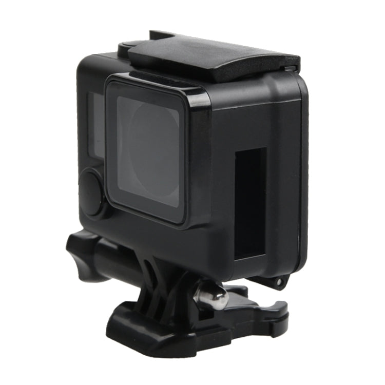 For GoPro HERO4 ABS Skeleton Housing Protective Case Cover with Buckle Basic Mount & Lead Screw - Skeleton Housing by PMC TechLife | Online Shopping South Africa | PMC TechLife | Buy Now Pay Later Mobicred