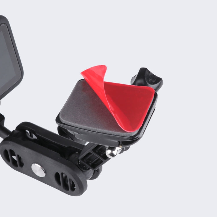 360 Pivot Magic Arm Motorcycle Helmet Mount Adapter Holder (Black) - Helmet Mount by PMC TechLife | Online Shopping South Africa | PMC TechLife | Buy Now Pay Later Mobicred