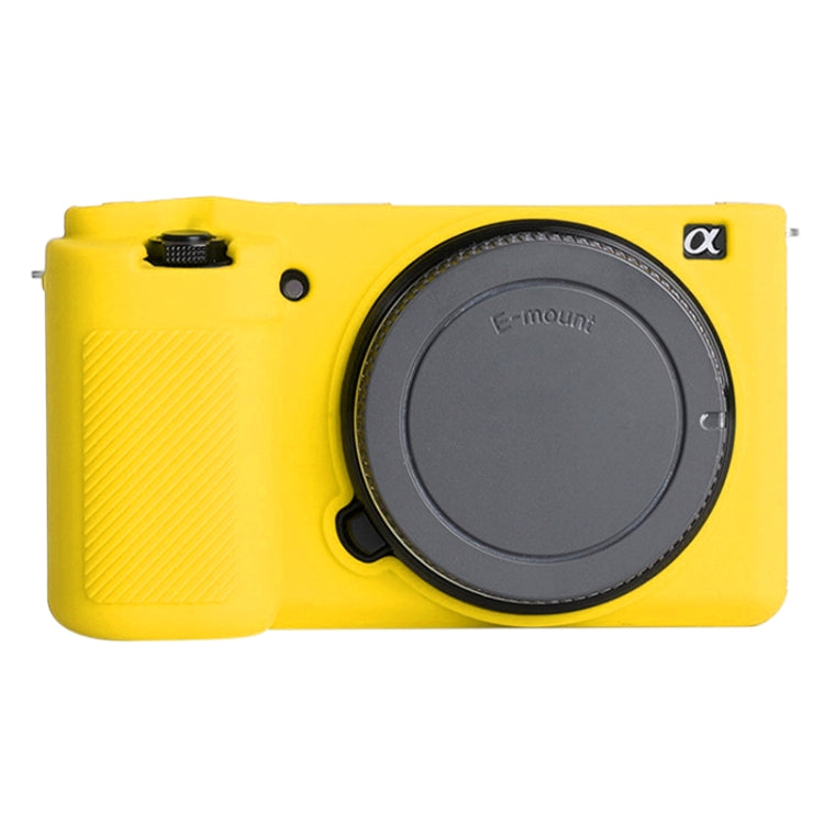 For Sony ZV-E10 Soft Silicone Protective Case (Yellow) - free shipping - PMC TechLife - Order now!