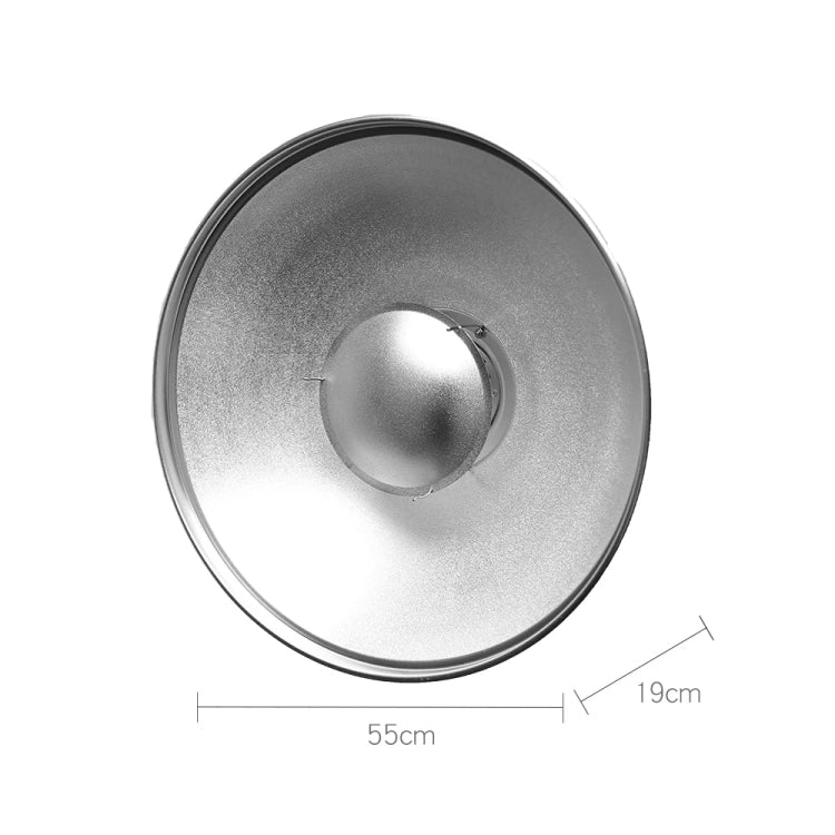 Godox RS55CM 55cm Studio White Beauty Dish Reflector Bowens Mount Diffuser - free shipping - PMC TechLife - Order now!