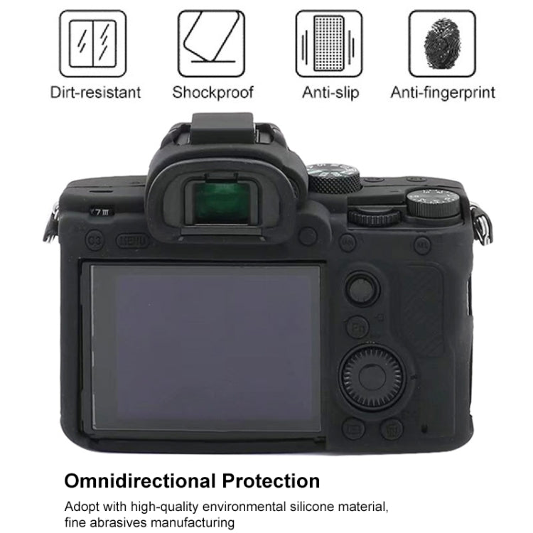 For Sony  A7S III / A7S3 Soft Silicone Protective Case(Camouflage) - free shipping - PMC TechLife - Order now!