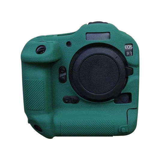 For Canon EOS R3 Soft Silicone Protective Case (Green) - Protective Case by PMC Jewellery | Online Shopping South Africa | PMC Jewellery | Buy Now Pay Later Mobicred