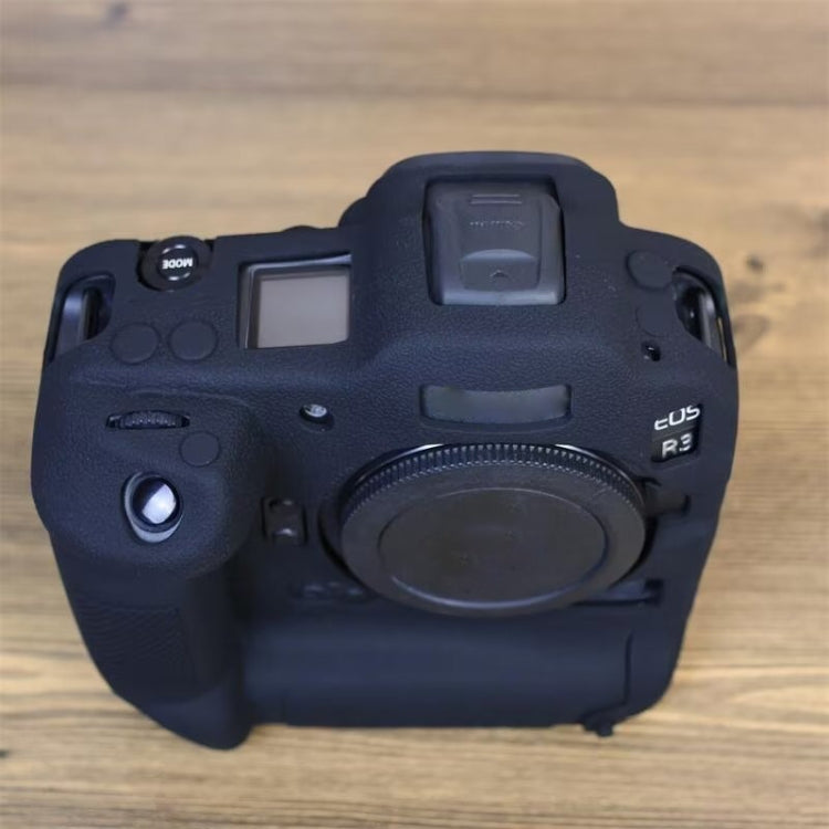 For Canon EOS R3 Soft Silicone Protective Case (Green) - Protective Case by PMC TechLife | Online Shopping South Africa | PMC TechLife | Buy Now Pay Later Mobicred