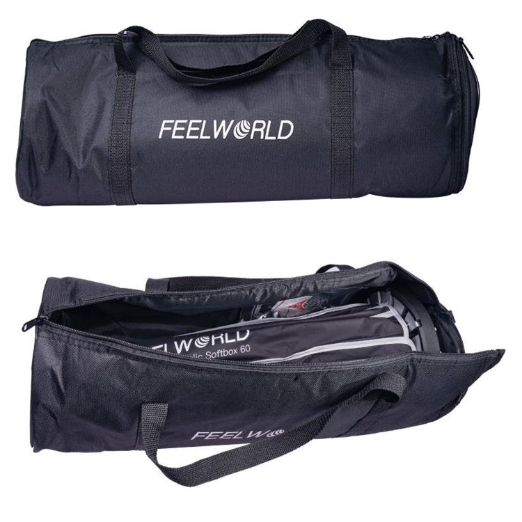 FEELWORLD FSP60 60cm Parabolic Softbox Quick Release Diffuser with Bowens Mount (Black) - free shipping - PMC TechLife - Order now!