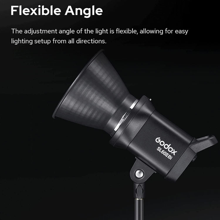 Godox SL60IIBi 75W Bi-Color 2800K-6500K LED Video Light(UK Plug) - free shipping - PMC TechLife - Order now!