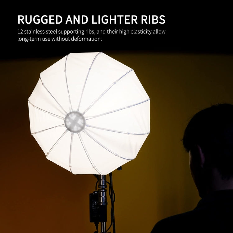 FEELWORLD FSL65 65cm Lantern Softbox Quick Release Diffuser with Bowens Mount - free shipping - PMC TechLife - Order now!