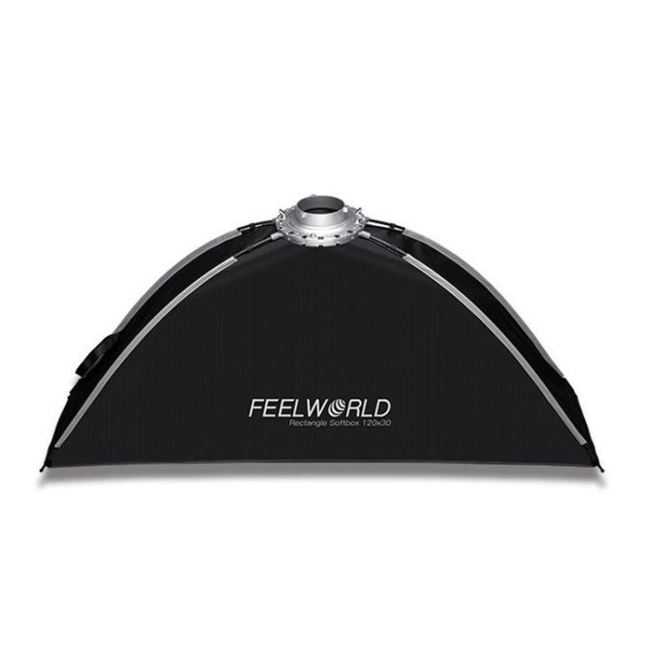 FEELWORLD FSR120 30x120cm Rectangular Softbox Quick Release Bowens Mount Diffuser - free shipping - PMC TechLife - Order now!