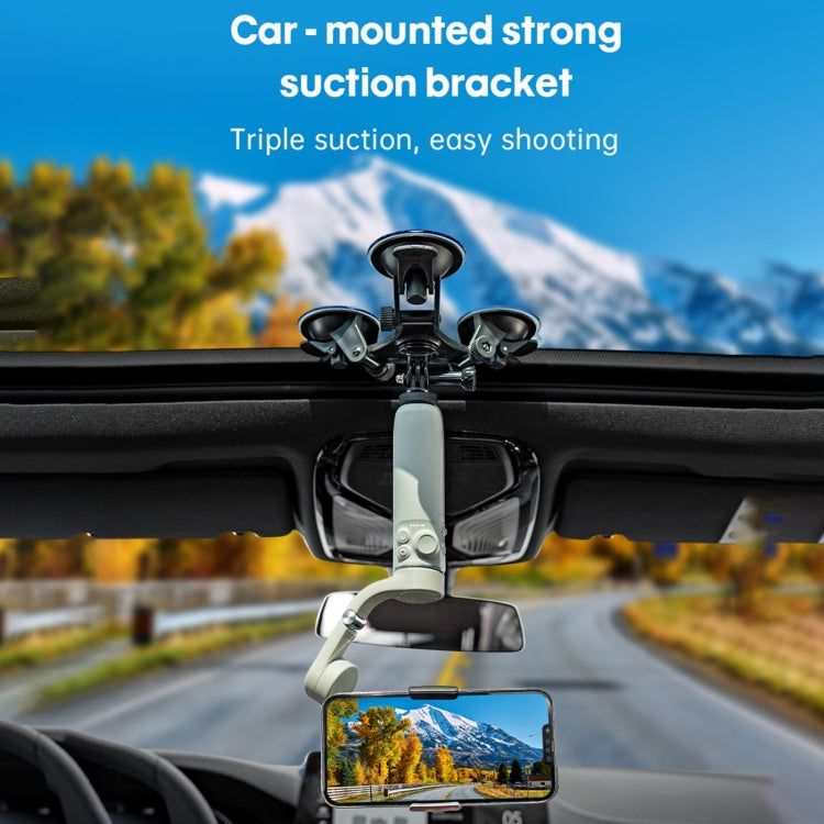 Big Triangle Direction Suction Cup Mount (Black) - Holder by STARTRC | Online Shopping South Africa | PMC Jewellery | Buy Now Pay Later Mobicred