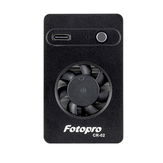 Fotopro CR-02 Camera Cooling Fan Cooler Heat Sink (Black) -  by Fotopro | Online Shopping South Africa | PMC Jewellery | Buy Now Pay Later Mobicred