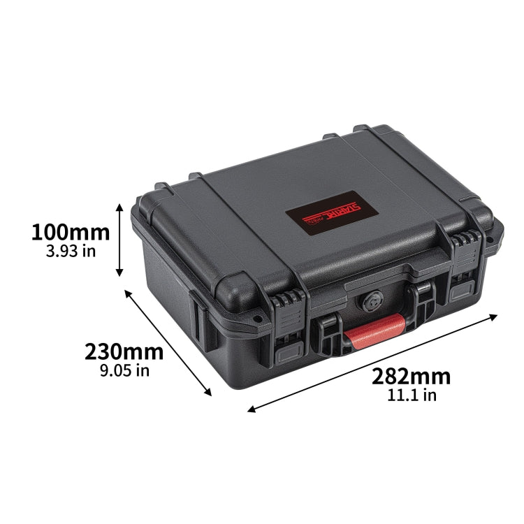 For Insta360 Ace / Ace Pro STARTRC Waterproof Dual-layer Suitcase Storage Box (Black) - free shipping - PMC TechLife - Order now!