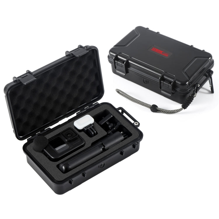 For GoPro HERO STARTRC Waterproof ABS Suitcase Shoulder Storage Box (Black) - free shipping - PMC TechLife - Order now!