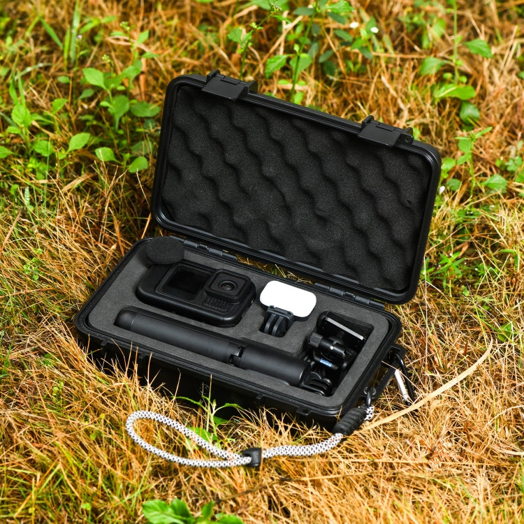For GoPro HERO STARTRC Waterproof ABS Suitcase Shoulder Storage Box (Black) - free shipping - PMC TechLife - Order now!