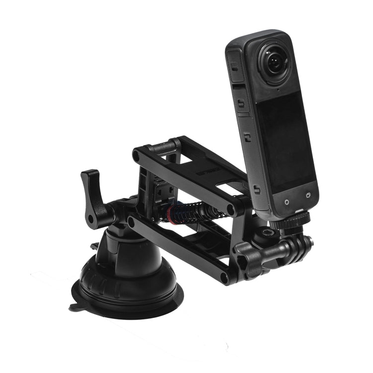 STARTRC Action Camera Suction Cup Car Mount Shock Absorbing Arm (Black) - free shipping - PMC TechLife - Order now!