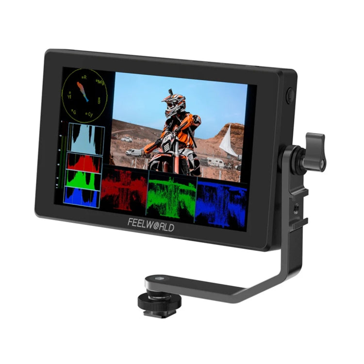 FEELWORLD SH7 7-inch Ultra Bright 2200nit On-camera Monitor SDI HDMI Cross Conversion (Black) - On-camera Monitors by FEELWORLD | Online Shopping South Africa | PMC Jewellery