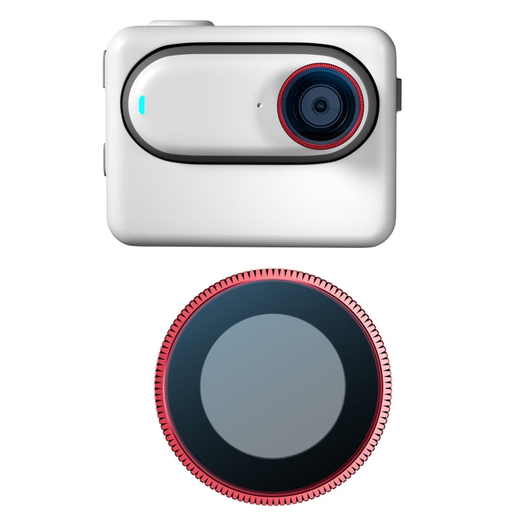 For Insta360 GO 3S STARTRC CPL Camera Lens Filter (Black Red) - free shipping - PMC TechLife - Order now!