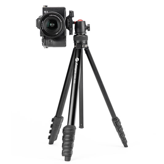 Fotopro DIGI-500 Camera Smartphone Tripod Holder with MH-8 Ballhead (Black) - Tripods by Fotopro | Online Shopping South Africa | PMC Jewellery | Buy Now Pay Later Mobicred