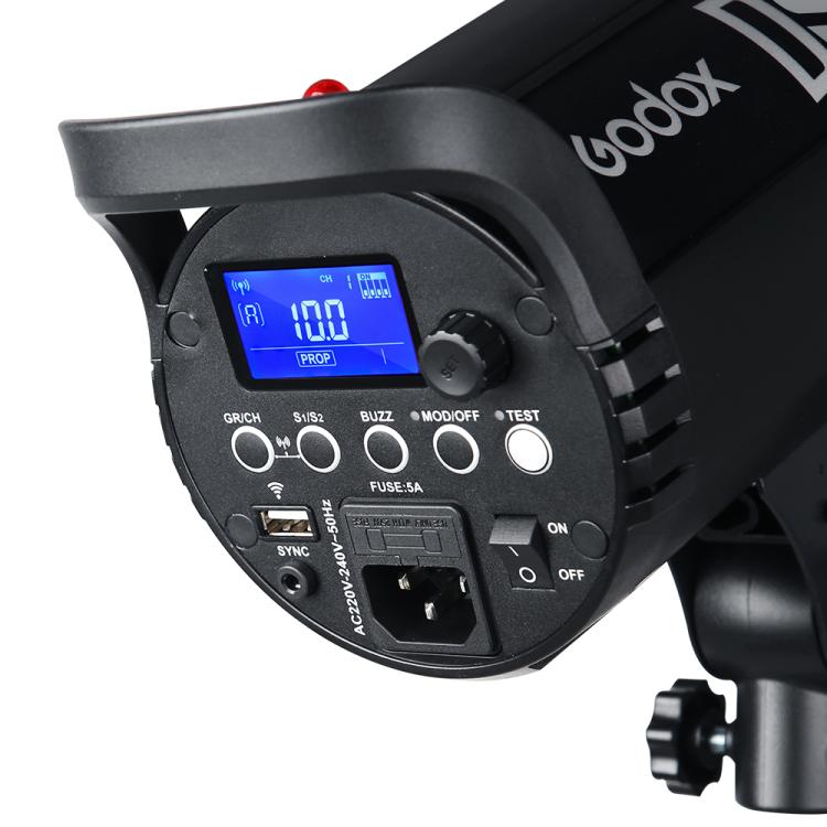 Godox DS300II 300Ws Studio Flash Light Strobe Lamp Head Bowens Mount Speedlight (UK Plug) - free shipping - PMC TechLife - Order now!