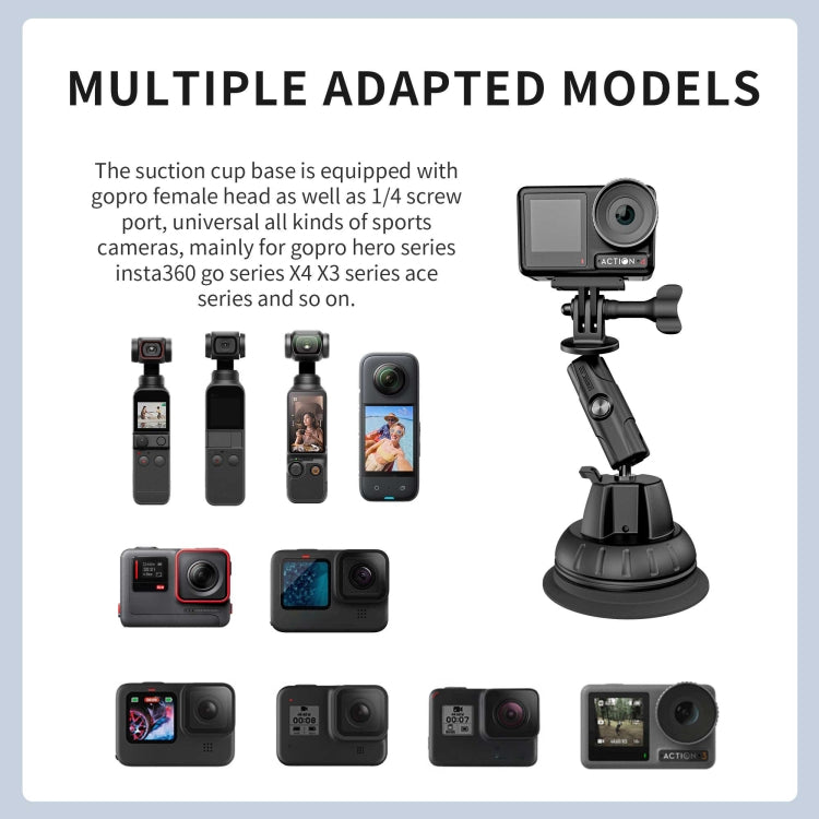 STARTRC Suction Cup Holder Bracket (Black) - free shipping - PMC TechLife - Order now!