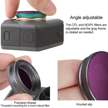 Sunnylife OA-FI171 ND8 Lens Filter for DJI OSMO ACTION - Lens Filter by Sunnylife | Online Shopping South Africa | PMC Jewellery | Buy Now Pay Later Mobicred