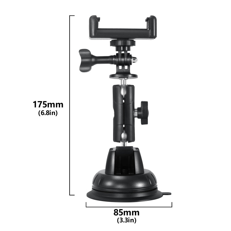 STARTRC Suction Cup Holder Bracket with Phone Clamp (Black) - free shipping - PMC TechLife - Order now!