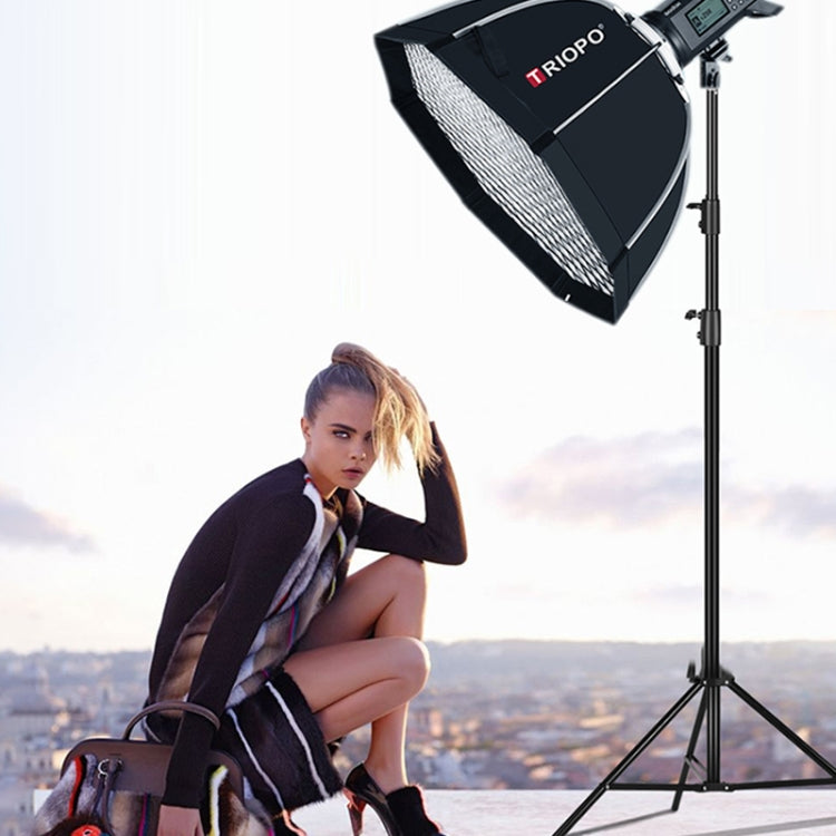 TRIOPO S55 Diameter 55cm Honeycomb Grid Octagon Softbox Reflector Diffuser for Studio Speedlite Flash Softbox - free shipping - PMC TechLife - Order now!