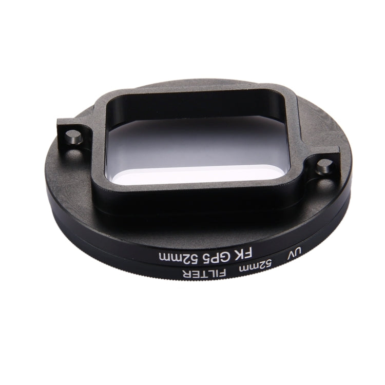52mm 3 in 1 Round Circle UV Lens Filter with Cap for GoPro HERO7 Black/6 /5 - free shipping - PMC TechLife - Order now!