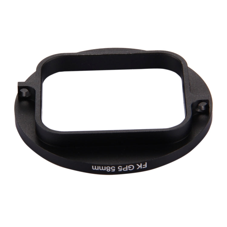 58mm 3 in 1 Round Circle UV Lens Filter with Cap for GoPro HERO7 Black/6 /5 - free shipping - PMC TechLife - Order now!