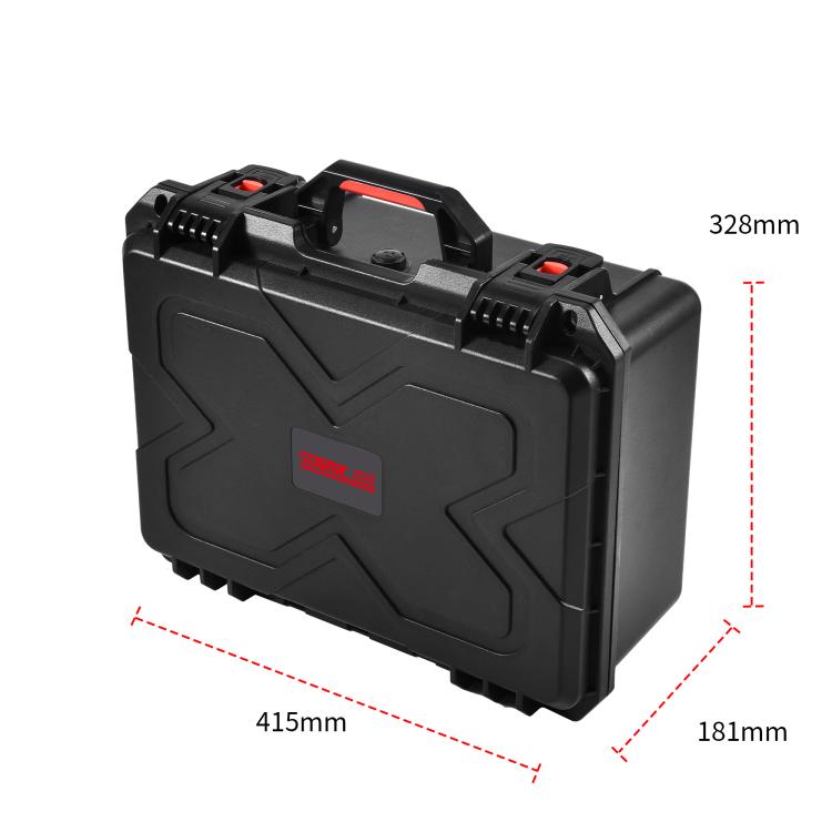 STARTRC Waterproof PP Suitcase Storage Box for Canon / Fujifilm / Nikon 1 Camera 2 Lenses (Black) - free shipping - PMC TechLife - Order now!