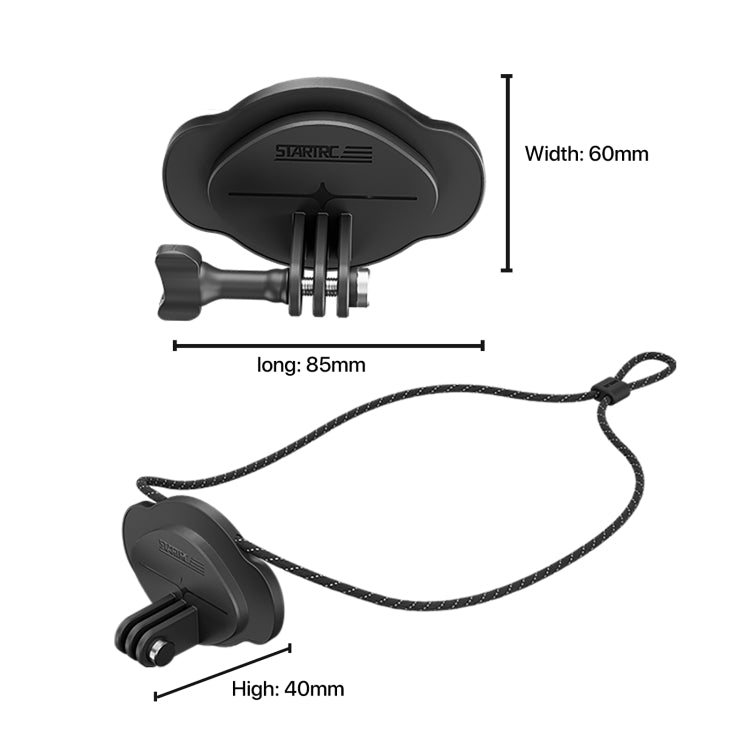 STARTRC Quick Release Magnetic Holder Vlog FPV POV Neck Strap - Mount & Holder by STARTRC | Online Shopping South Africa | PMC TechLife | Buy Now Pay Later Mobicred
