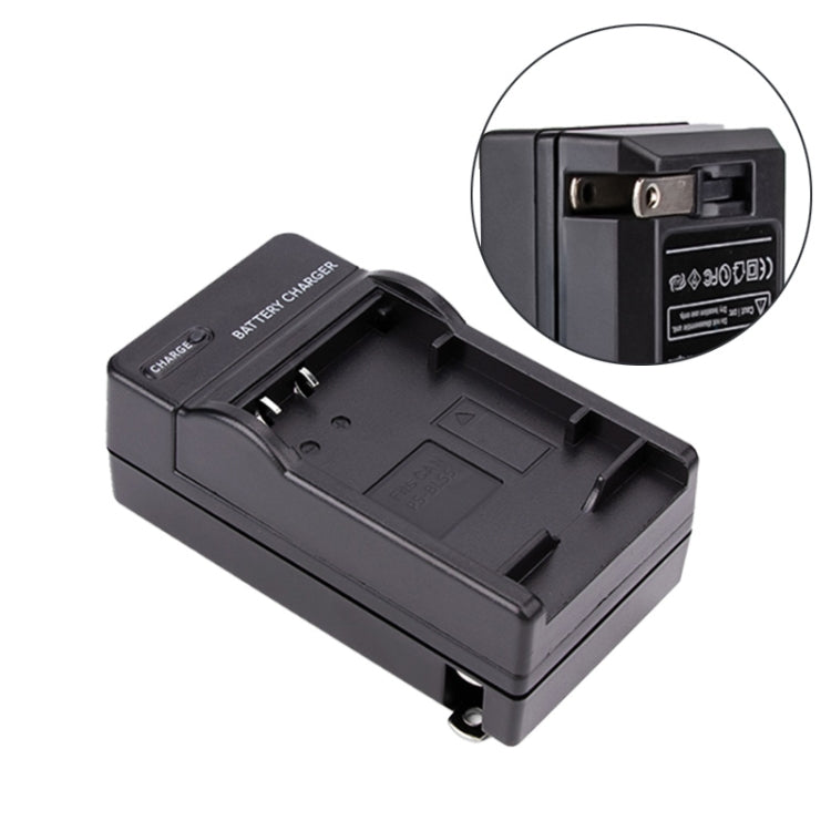 US Plug Battery Charger for Olympus PS-BLS5 Battery (Black) - Battery Wall Charger by PMC TechLife | Online Shopping South Africa | PMC TechLife